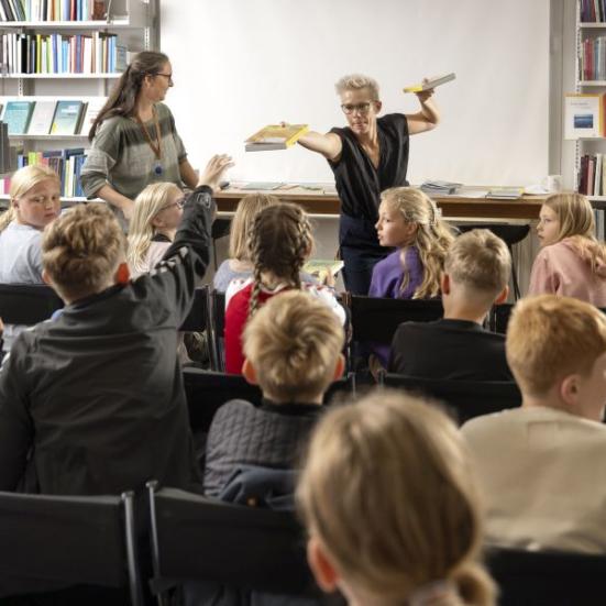 Personer til Booktalk arrangement