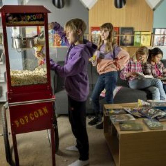 Børn i Børnebiblioteket