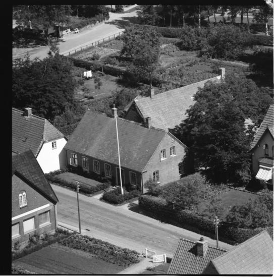 Stenstrup Skole 1959 - set fra luften