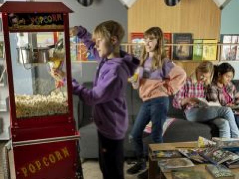 Børn i Børnebiblioteket