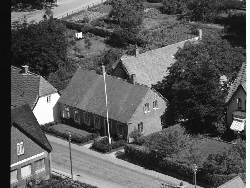 Stenstrup Skole 1959 - set fra luften