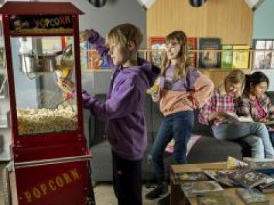 Børn i Børnebiblioteket