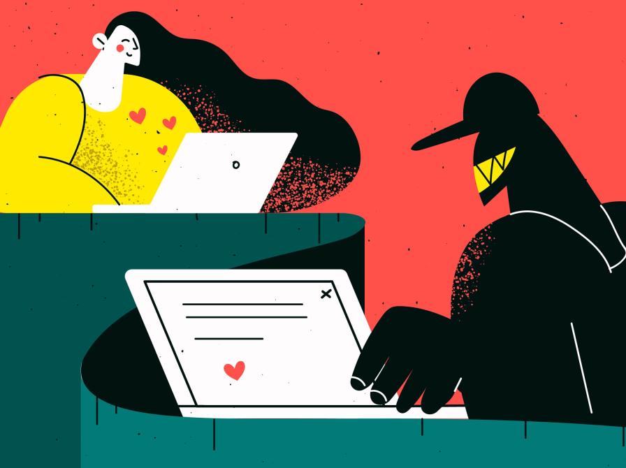 Tegning af personer med computere