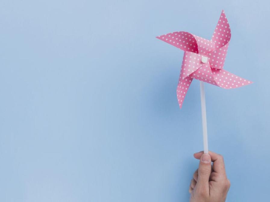 Håndholdt vindmølle